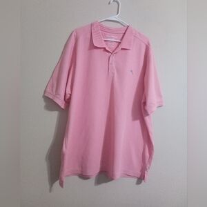 Tommy Bahama Pink Polo Shirt for Men